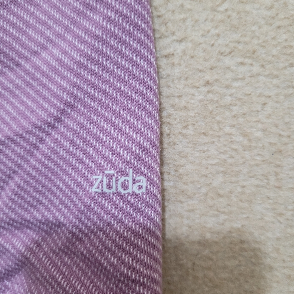 Zuda Women's Reg. Long Sleeves  Quarter Zip Pullover Top‎ Medium Size - Picture 7 of 7